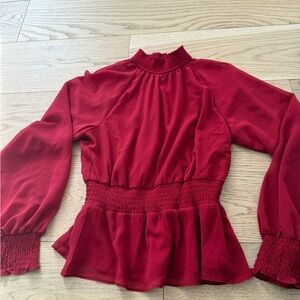 1State Red Women's Top